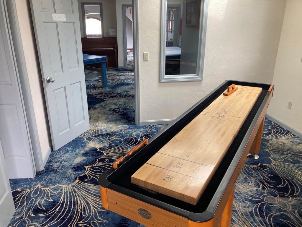 Ocean Front Hotel Game Room Amenities - Family Game Room